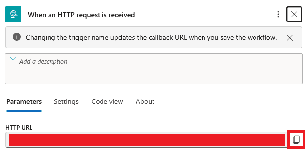 azure logic app url